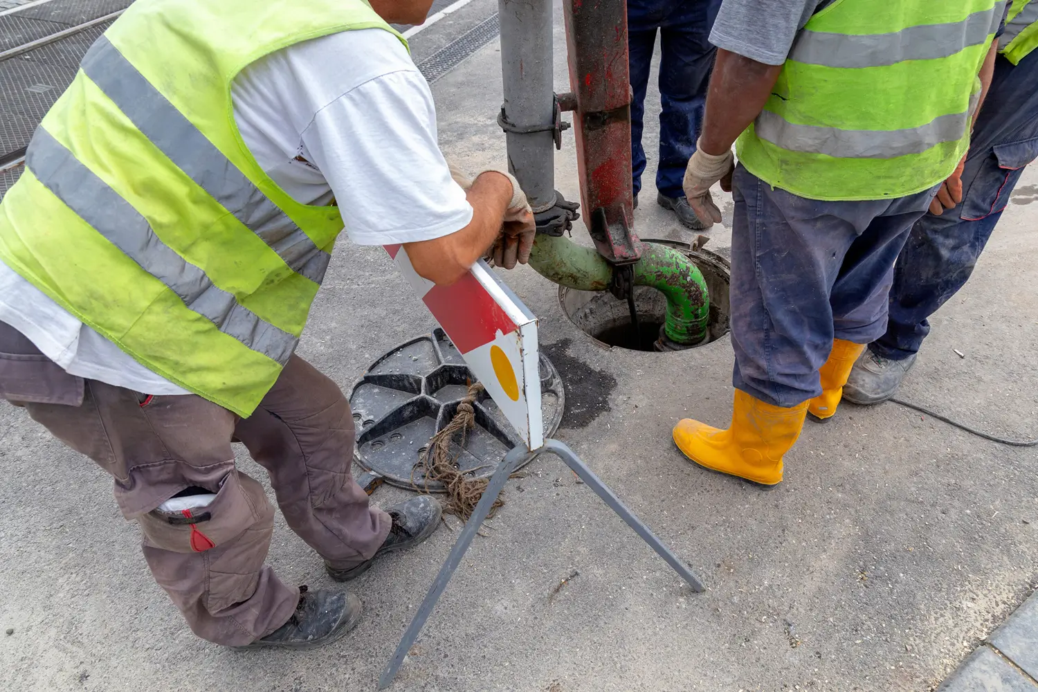 CCTV drain survey inspection in Biggleswade